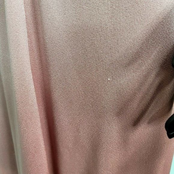 Vintage 70s Fred Rothschild Womens S/M Dusty Pink Day Disco Dancing Dress - Picture 8 of 12